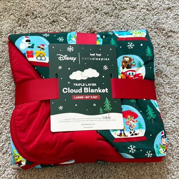 Little Sleepies Other - Little Sleepies cloud blanket. Disney Pixar Christmas. NWT.